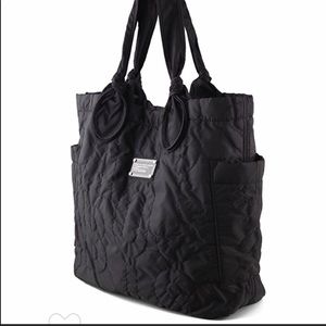 marc Jacobs pretty black nylon tote small